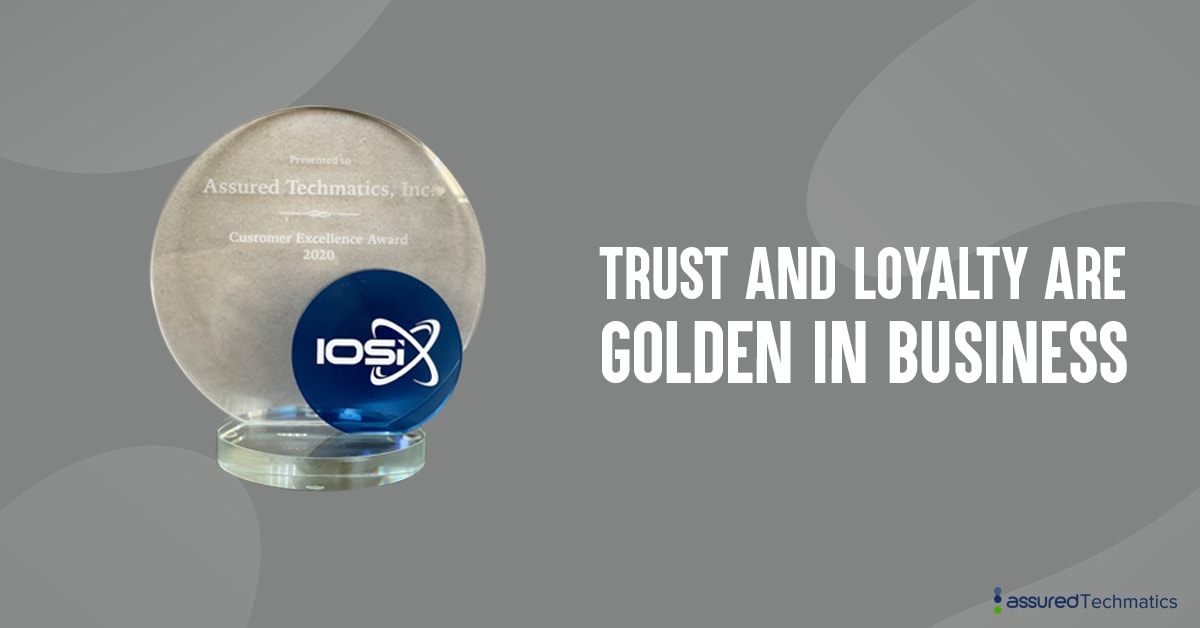 IOSiX Customer Excellence Award